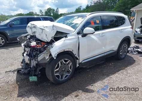 2022 Hyundai Santa Fe Hybrid Limited from USA, damaged, VIN KM8S5DA11NU016356